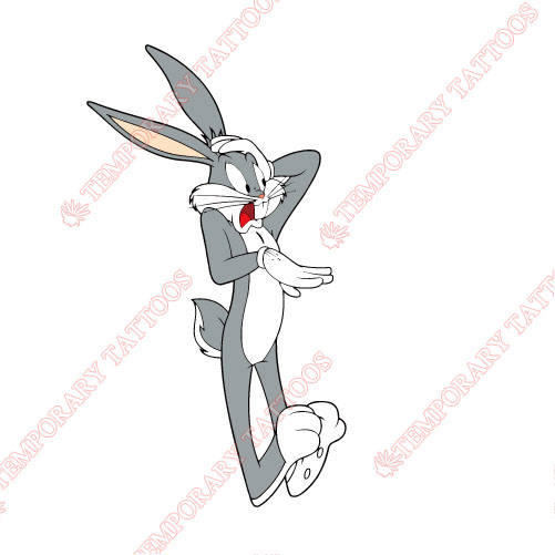 Bugs Bunny Customize Temporary Tattoos Stickers NO.657